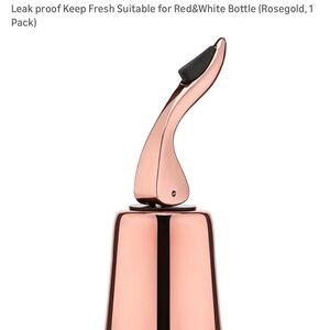 Rose Gold Bottle Stopper